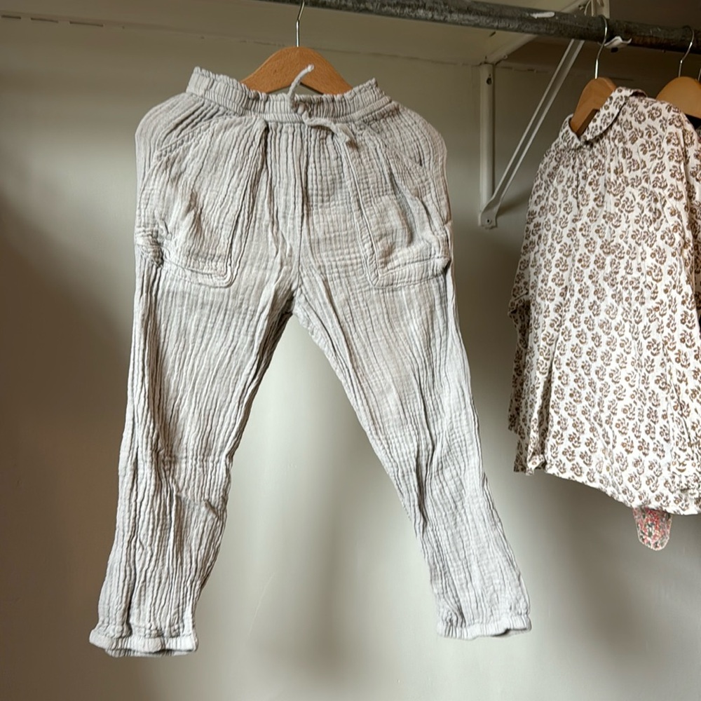 Cotton Gauze Pants size 4-6